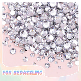 BELLEBOOST decorated shoes illustrating finished sparkling result