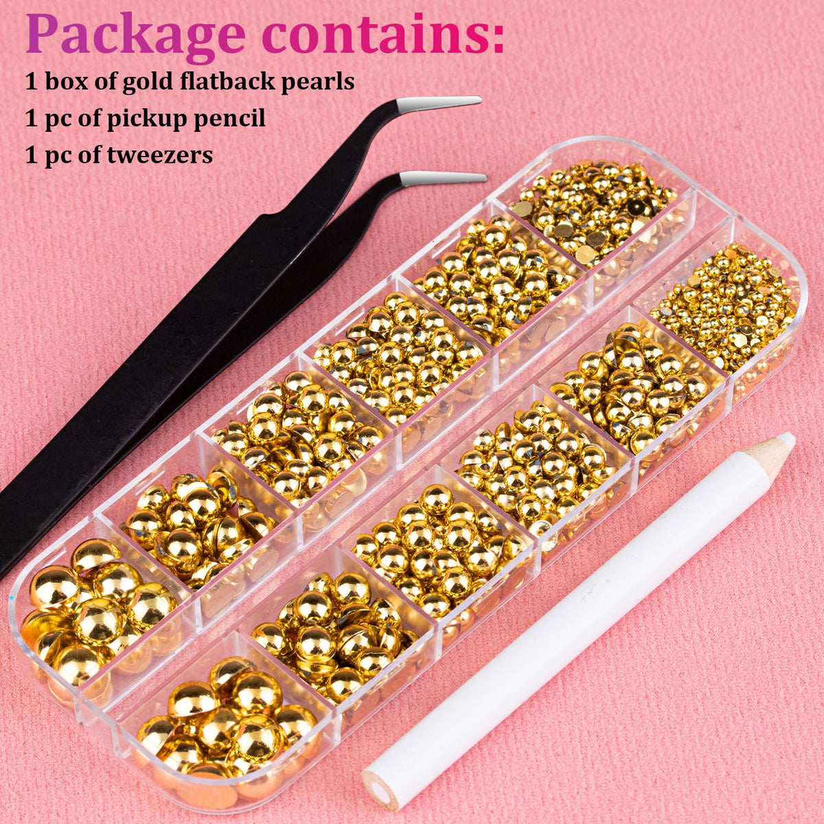 BELLEBOOST manicure scene with pearls in use to inspire salon-quality results