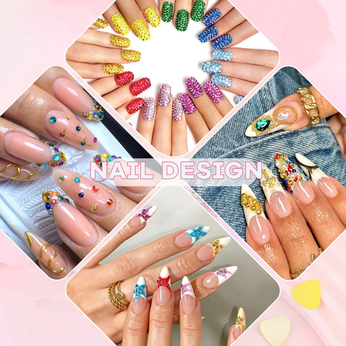 BELLEBOOST lifestyle shot of manicure session showing quick at-home beautifying