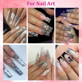 BELLEBOOST pearl applied on a finished nail highlighting secure hold and polished look
