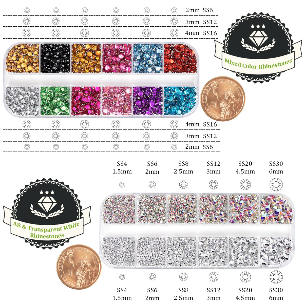 BELLEBOOST rhinestone texture detail highlighting crystal facets for extra sparkle