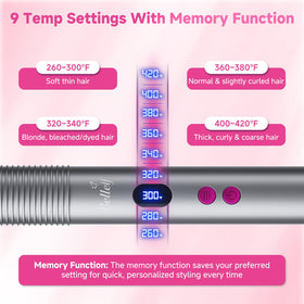 Bellelf 3D brush teeth close-up for smooth glide and reduced snagging