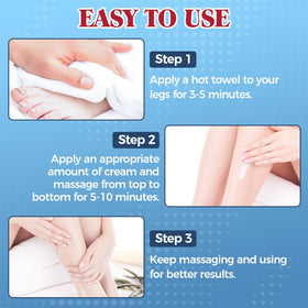 Bellisinno upward massage demonstration encouraging improved circulation