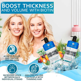 BELLISSO label close-up highlighting biotin and keratin benefits