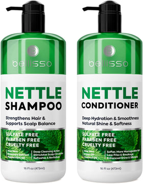 BELLISSO front packaging showing volumizing, sulfate-free benefits