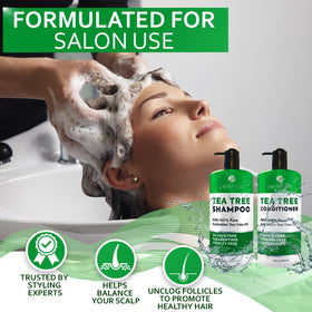 BELLISSO shampoo being massaged into scalp to demonstrate soothing action