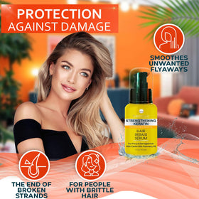 BELLISSO clear serum droplet close-up showing smooth texture for lightweight feel