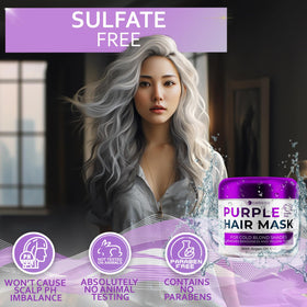 BELLISSO label showing key ingredients and sulfate-free benefit