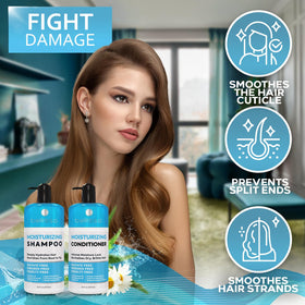 BELLISSO bottle held in hand showing size and travel-ready convenience