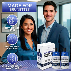 BELLISSO size and scale next to hand showing 16 fl oz bottles for long-lasting use
