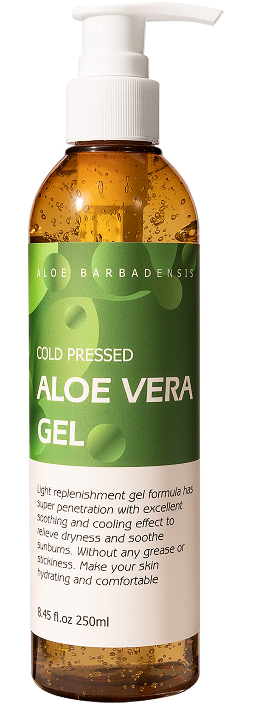 benatu front bottle showing label and organic aloe benefit hydration