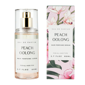 benatu bottle front packaging showing peach oolong scent and elegant design for instant charm