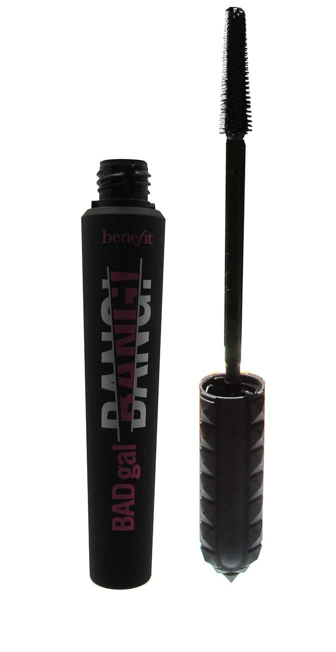 Benefit Bad Gal Bang front tube showing sleek packaging and bold black shade benefit