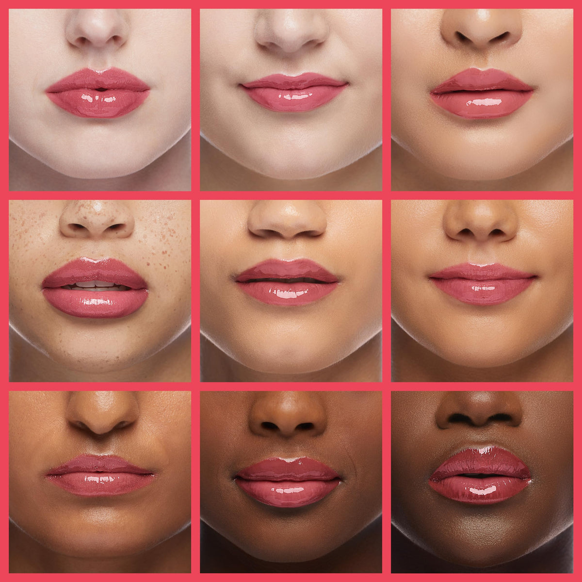 Benefit model blending Bene Tint on cheeks for natural flushed finish and blendability
