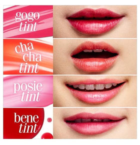 Benefit Benetint applicator close-up highlighting precise doe-foot for easy application