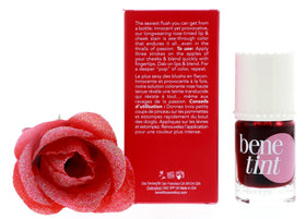 Benefit Benetint brush and nozzle detail demonstrating precision application and easy control