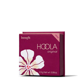 Benefit Hoola mini open pan revealing matte bronzer texture and rich pigment