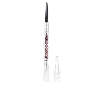 Benefit pencil front view showing warm light brown shade and precise tip for natural definition