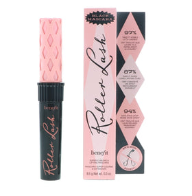 Benefit Roller Lash open cap texture view revealing creamy formula consistency