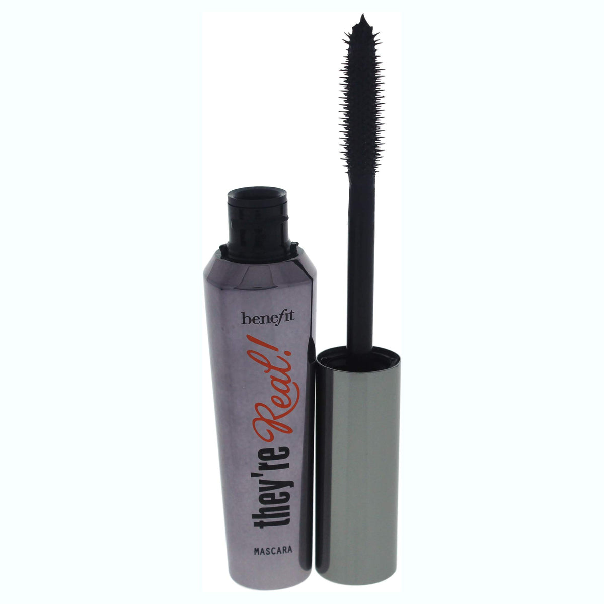 Benefit they're real tapered-brush close-up highlighting bristles and shape