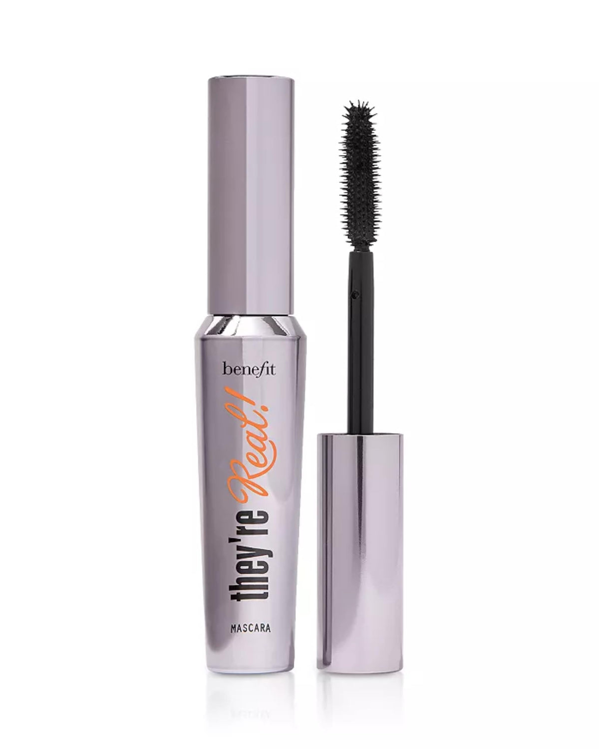 Benefit theyre real tapered brush close-up capturing bristle design for precise separation