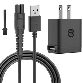 BENSN front view of charger showing plug and cable, reliable replacement
