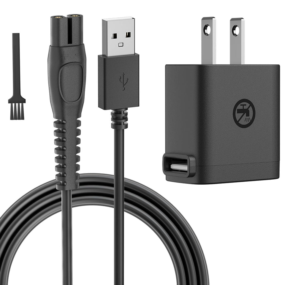 BENSN front view of charger showing plug and cable, reliable replacement