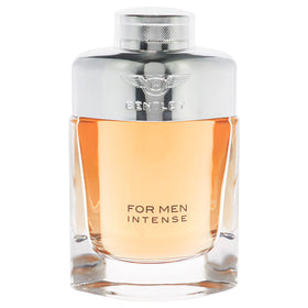 Bentley bottle side profile highlighting sturdy glass and luxury finish