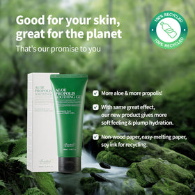 BENTON gel spread on hand illustrating quick cooling and hydration benefit