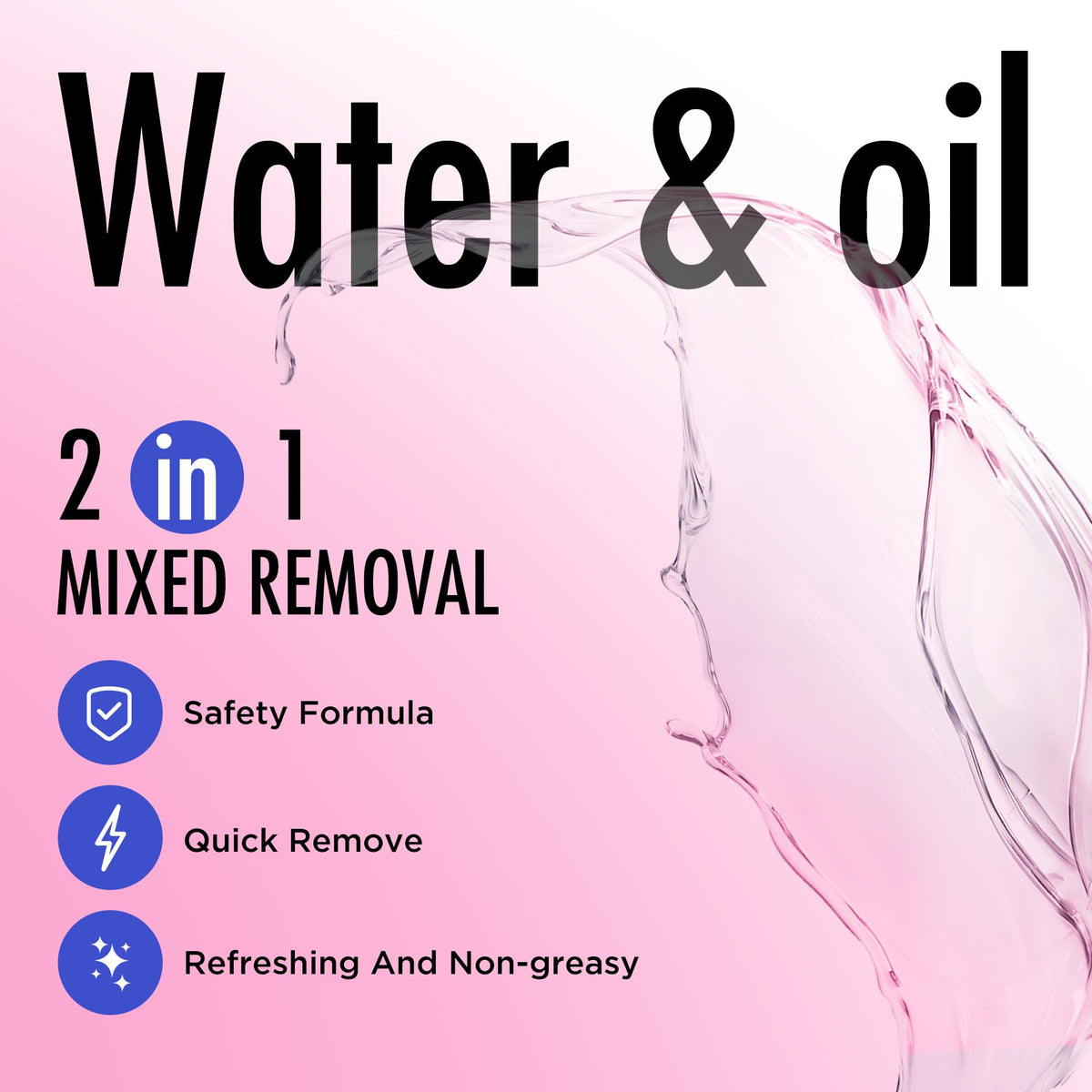 BEPHOLAN remover soaked on cotton pad lifting adhesive quickly