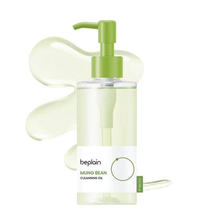 beplain front packaging showing bottle and label, reveals gentle cleansing benefits