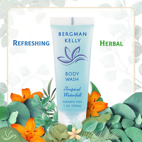 BERGMAN KELLY gel texture close-up highlighting gentle lather and effective cleansing