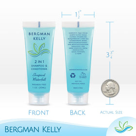 Bergman Kelly label and ingredients panel highlighting paraben-free benefit