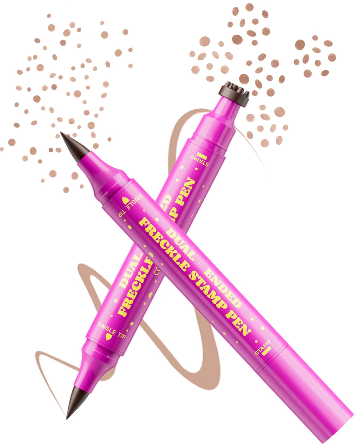 Berinist front packaging showing the dual‑ended freckle pen, clear product benefit