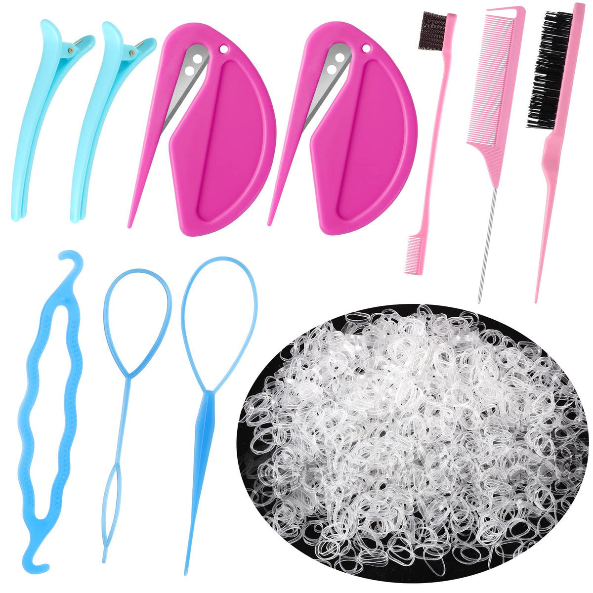 BESARME front packaging showing full 1000-piece accessory kit and tools, convenient storage