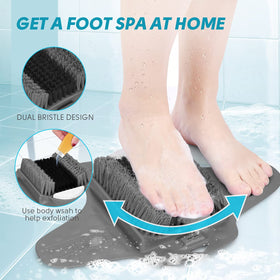 BESKAR dual bristles detail showing soft inner and firm outer scrubbers