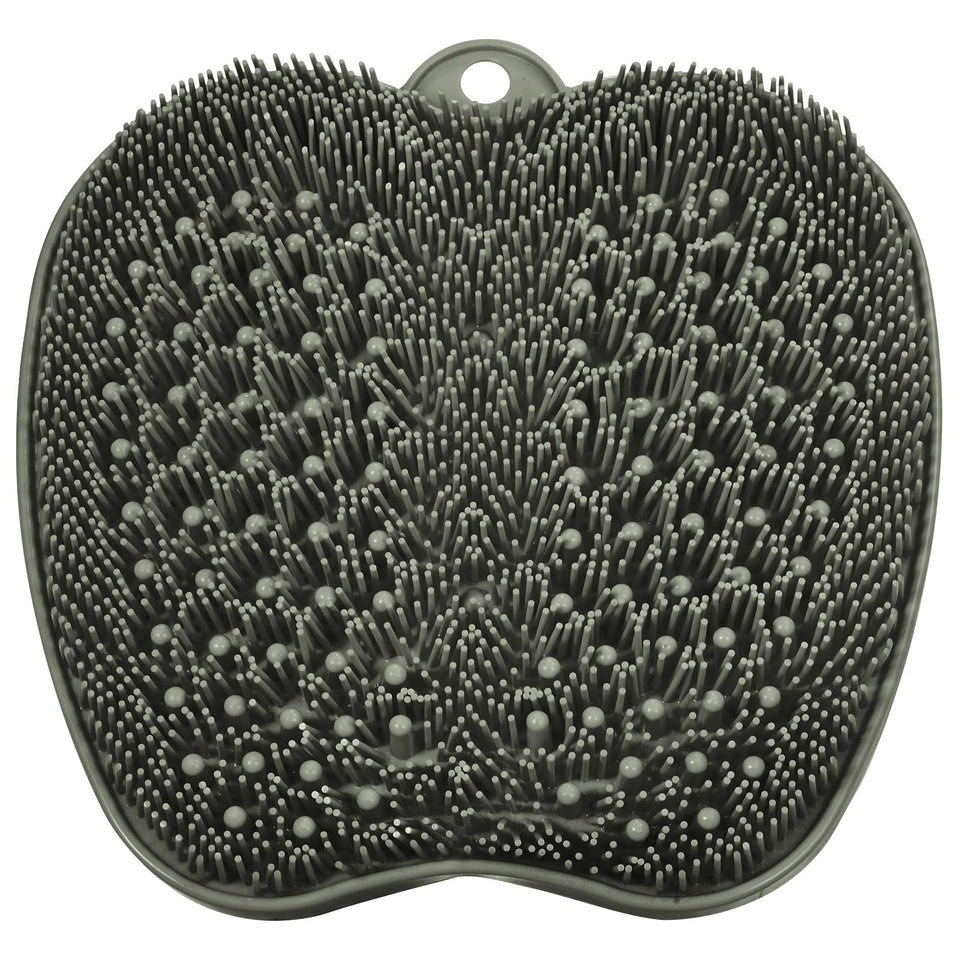 BESKAR front view of mat showing bristles and size for easy cleaning