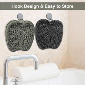 BESKAR hanging on hook for quick drying and tidy storage