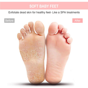 BESKAR in-shower use with feet standing to demonstrate hands-free cleaning