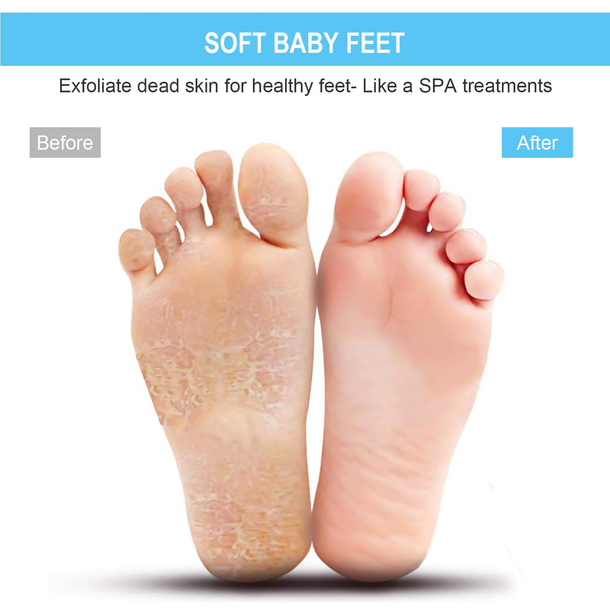 BESKAR in-shower use with foot scrubbing demonstrating hands-free cleaning