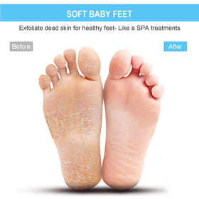 BESKAR in-shower use with foot scrubbing demonstrating hands-free cleaning