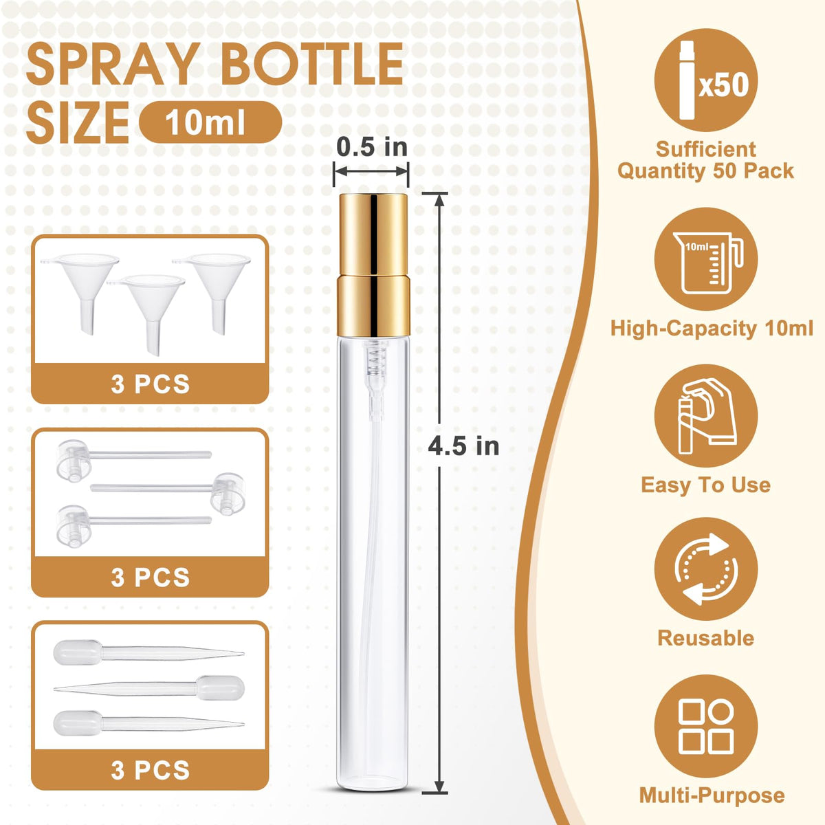 BESNEL close-up of fine-mist nozzle highlighting precise spray performance