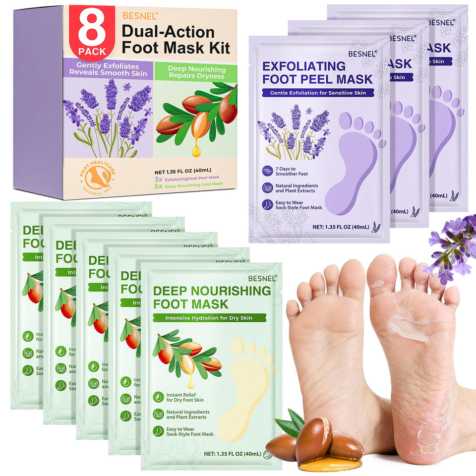 BESNEL front packaging showing 8-pack kit and benefits