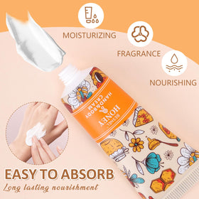 BESNEL hand application in use demonstrating quick absorbency benefit