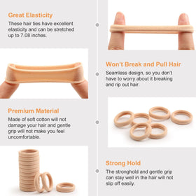 Bessrung hair tie securing a high ponytail for strong hold