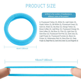 Bessrung elastic hair tie stretched in hand demonstrating strong hold