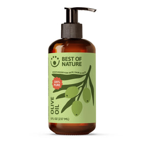Best of Nature label close-up highlighting cold-pressed unscented claim