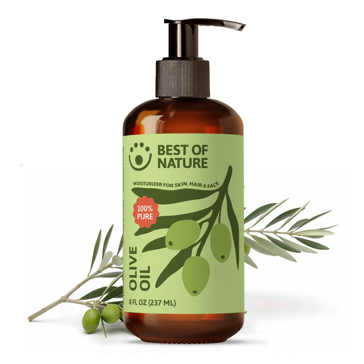 Best of Nature front bottle showing clean packaging and natural purity