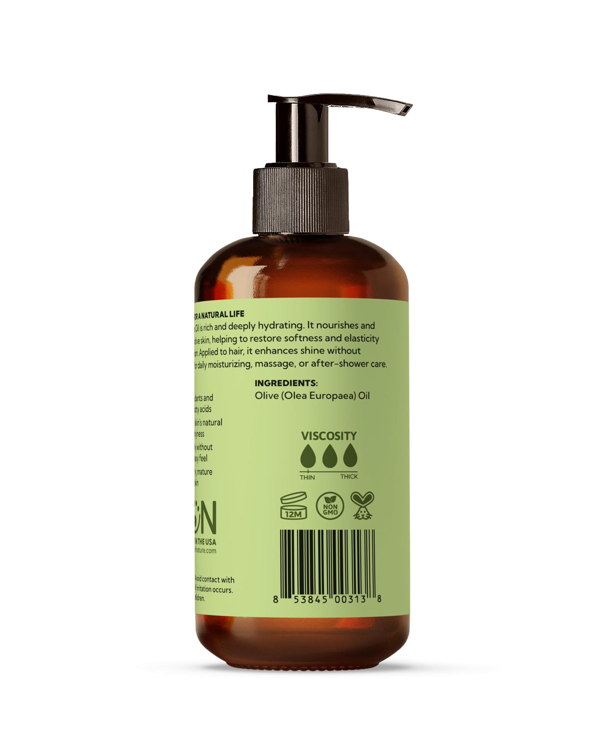 Best of Nature applied to hands showing quick absorption benefit
