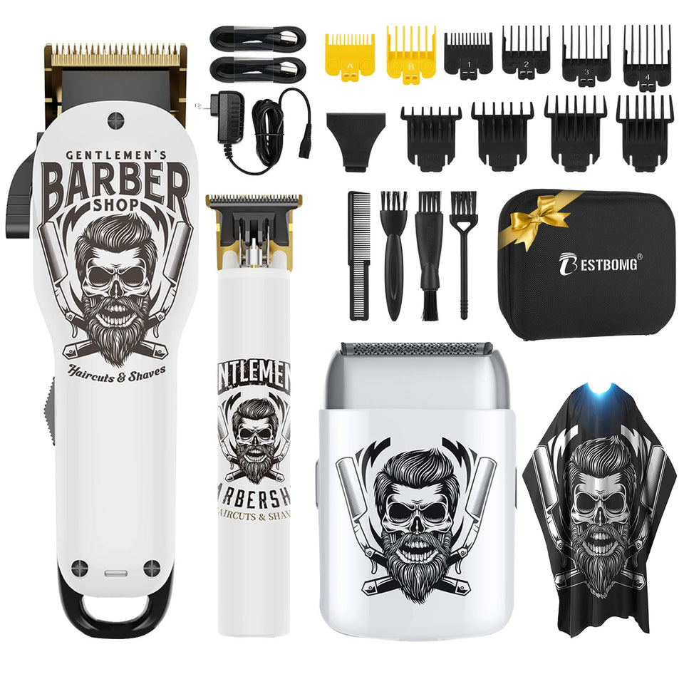 BESTBOMG front view of boxed grooming kit showing premium packaging and contents benefit